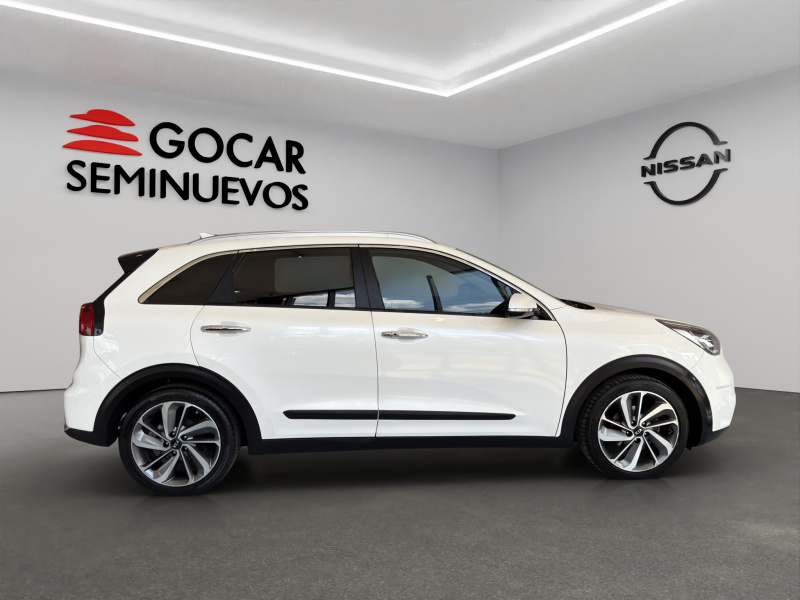 KIA Niro  5 pts. EX, HEV, TA, a/ac. Aut., piel, QC, f. led, RA-18 (línea anterior) 2019